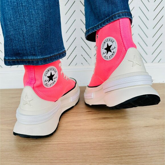 ⭐Converse Run Star Hike Legacy CX Hi Sz 8.5 Women Sneakers Electric Pink A05012C - Picture 5 of 13